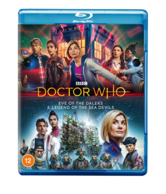 Doctor Who: Eve of the Daleks & Legend of the Sea Devils, Blu-ray BluRay