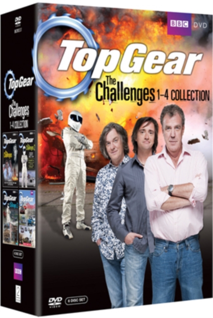 Top Gear - The Challenges: Volumes 1-4, DVD  DVD