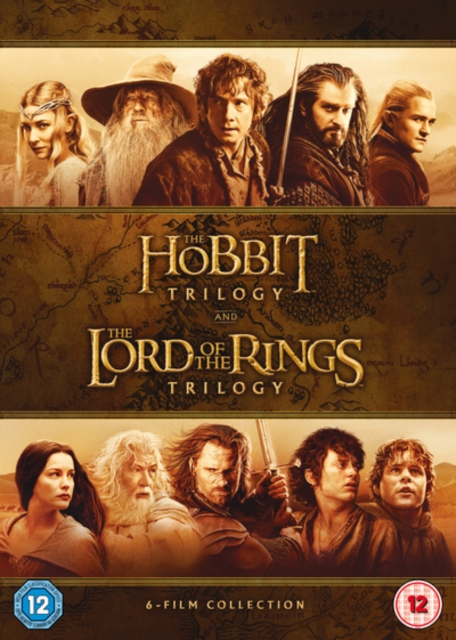 Middle-Earth: 6-film Collection, DVD DVD