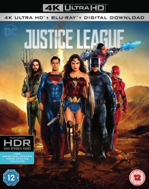 Justice League, Blu-ray BluRay