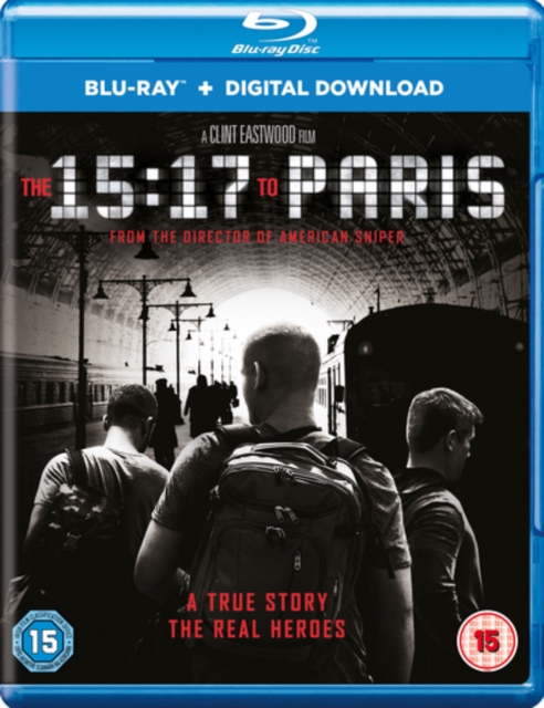 The 15:17 to Paris, Blu-ray BluRay