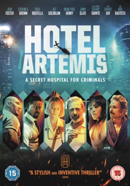 Hotel Artemis, DVD DVD
