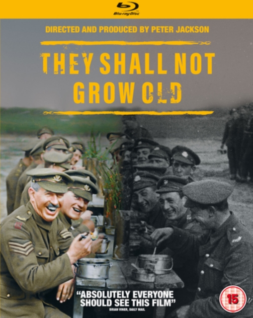 They Shall Not Grow Old, Blu-ray BluRay