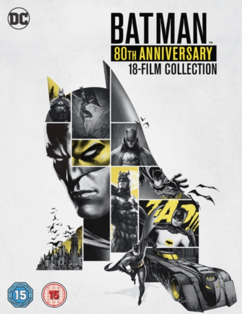 Batman: 80th Anniversary 18-film Collection, DVD DVD