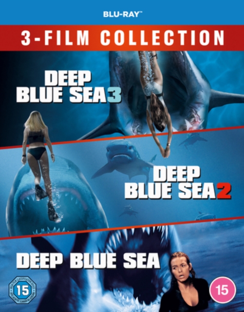 Deep Blue Sea: 3-film Collection, Blu-ray BluRay