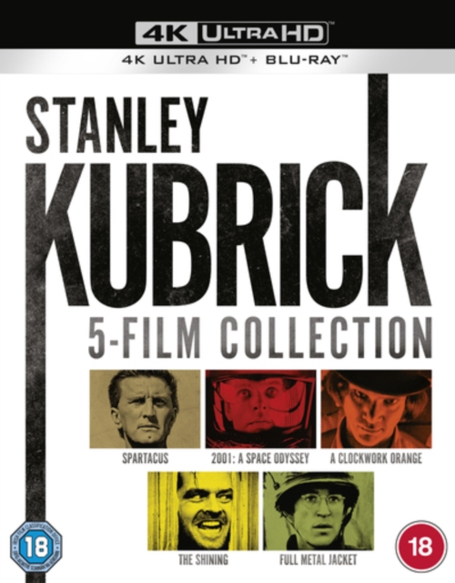 Stanley Kubrick: 5-film Collection, Blu-ray BluRay