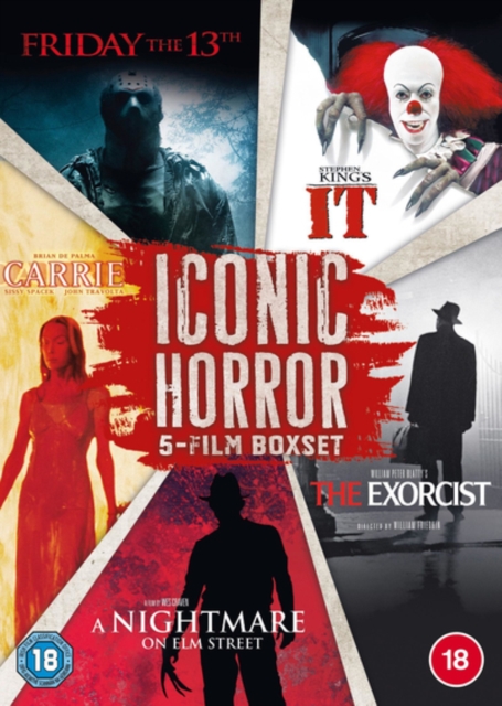 Iconic Horror 5-film Collection, DVD DVD