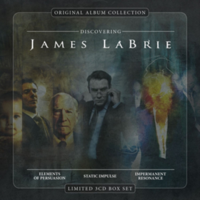 Discovering James LaBrie: Elements of Persuasion/Static Impulse/Impermanent Resonance, CD / Box Set Cd