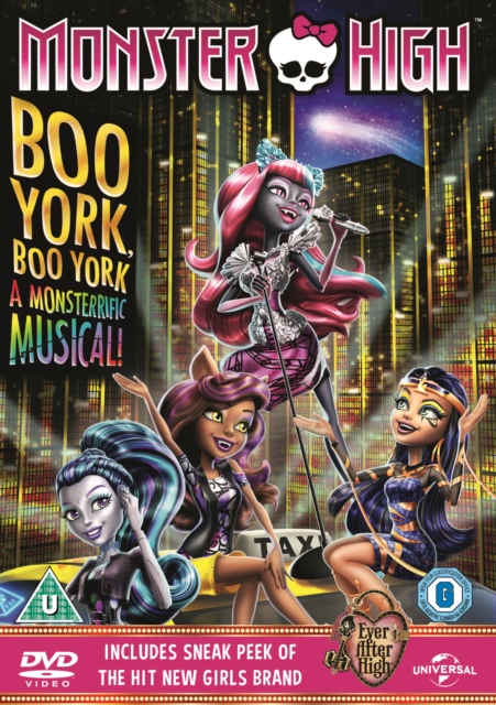 Monster High: Boo York! Boo York!, DVD  DVD