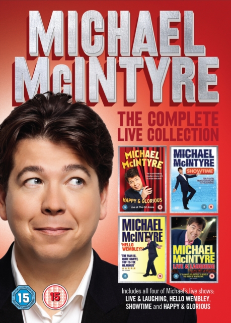 Michael McIntyre: The Complete Live Collection, DVD DVD