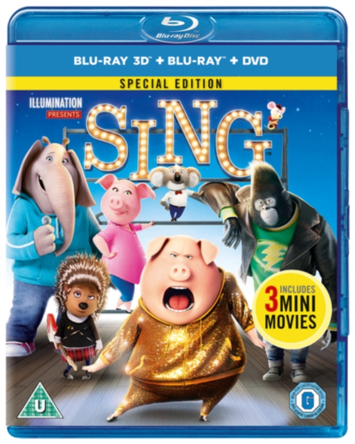 Sing, Blu-ray BluRay