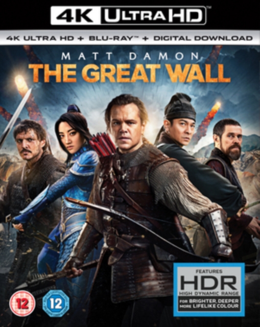 The Great Wall, Blu-ray BluRay