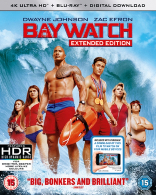 Baywatch, Blu-ray BluRay