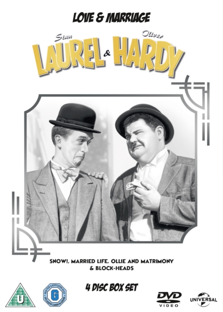 Laurel and Hardy: Love and Marriage, DVD DVD
