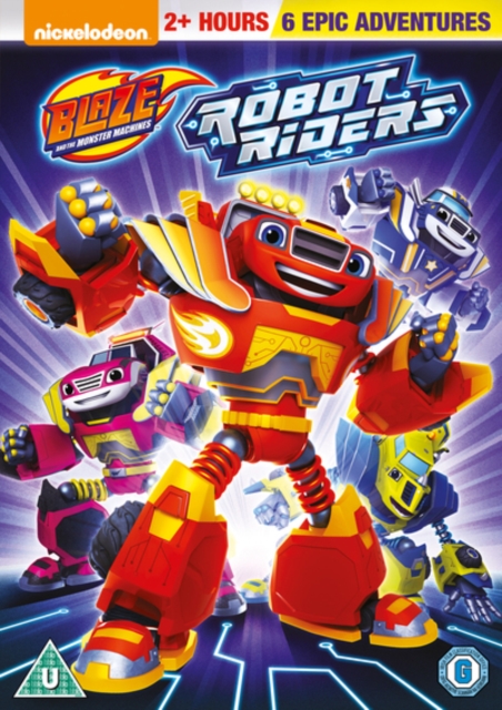 Blaze and the Monster Machines: Robot Riders, DVD DVD