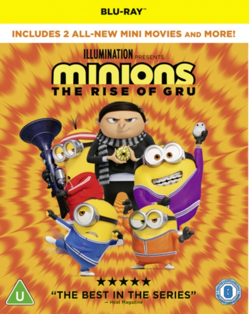 Minions: The Rise of Gru, Blu-ray BluRay