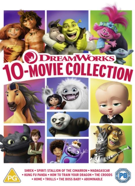 DreamWorks 10-Movie Collection, DVD DVD