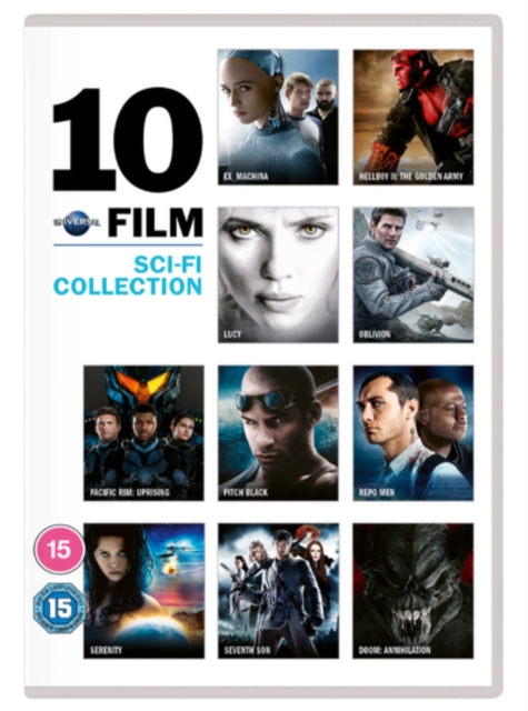 10 Film Sci-fi Collection, DVD DVD