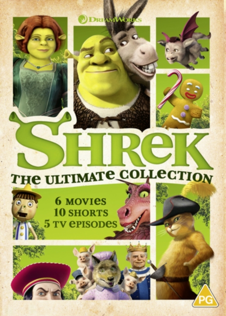 Shrek: The Ultimate Collection, DVD DVD