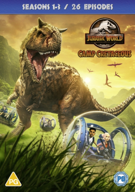 Jurassic World - Camp Cretaceous: Season 1-3, DVD DVD