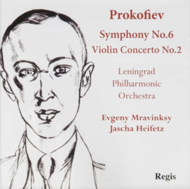 Prokofiev: Symphony No. 6/Violin Concerto No. 2, CD / Album Cd