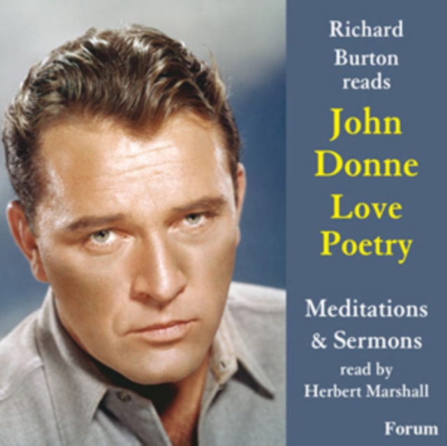 Richard Burton Reads John Donne Love Poetry, CD / Album Cd