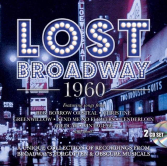 Lost Broadway 1960: Broadway's Forgotten & Obscure Musicals, CD / Album (Jewel Case) Cd