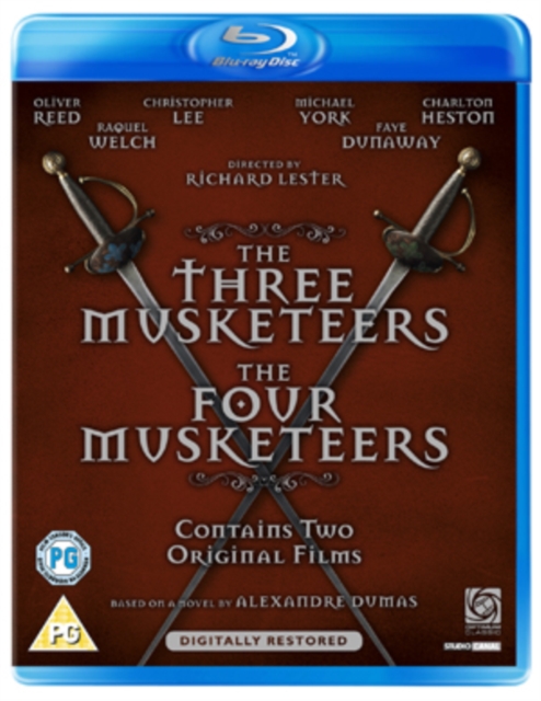 The Three Musketeers/The Four Musketeers, Blu-ray BluRay