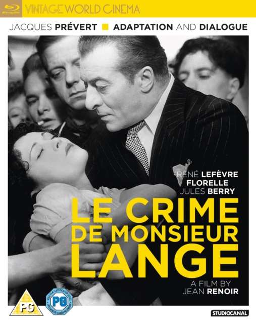 Le Crime de Monsieur Lange, DVD DVD
