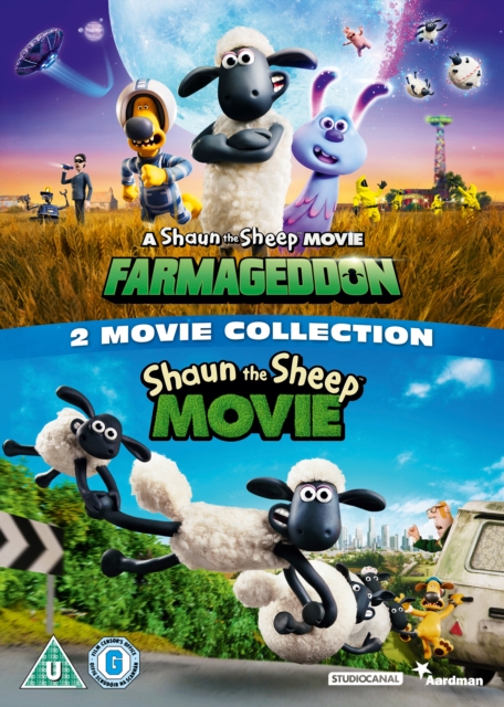 Shaun the Sheep: 2 Movie Collection, DVD DVD