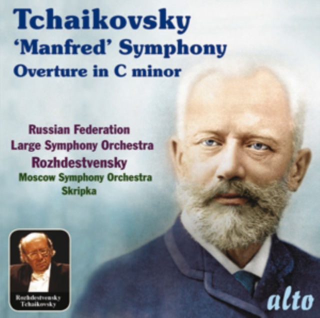 Tchaikovsky: 'Manfred' Symphony/Overture in C Minor, CD / Album Cd