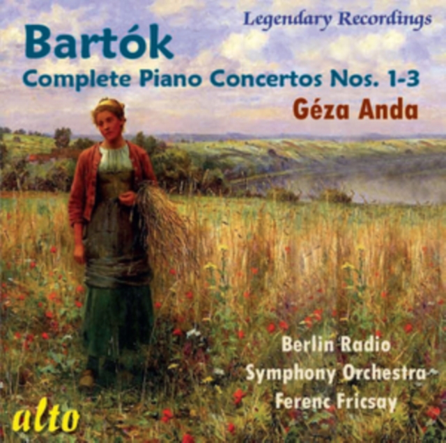 Bartok: Complete Piano Concertos Nos. 1-3, CD / Album Cd