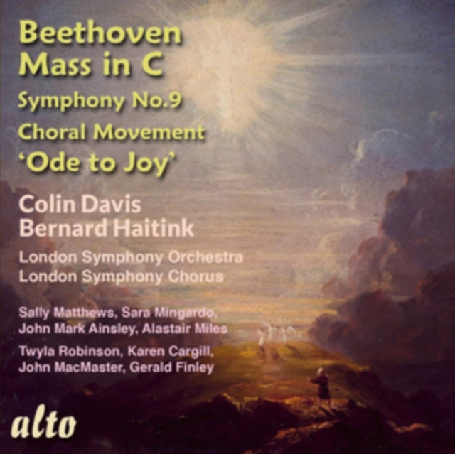 Beethoven: Mass in C, Op. 86/Symphony No. 9, 'Ode to Joy', CD / Album Cd