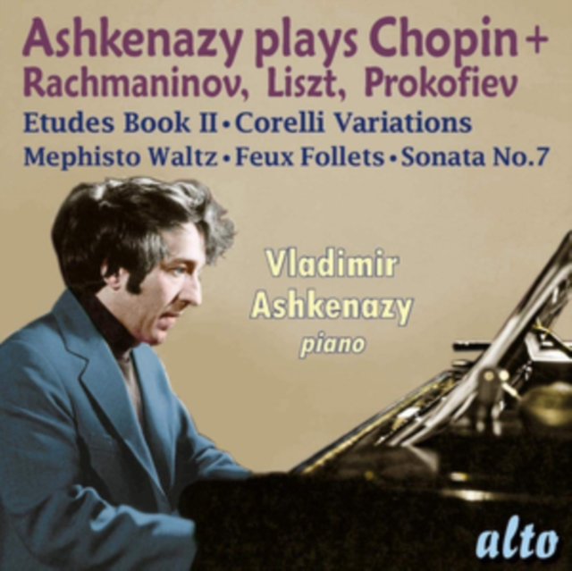 Ashkenazy Plays Chopin, Rachmaninov, Liszt, & Prokofiev, CD / Album Cd