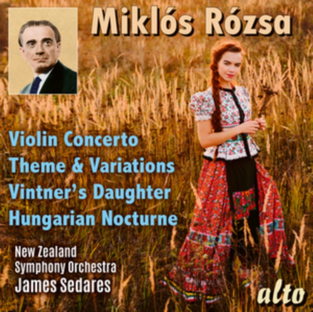 Miklos Rozsa: Violin Concerto/Theme & Variations/..., CD / Album Cd