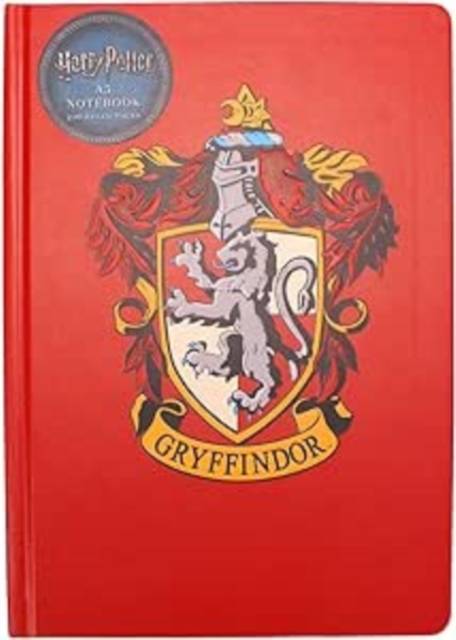 Harry Potter - Gryffindor Crest A5 Notebook, Paperback Book