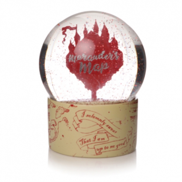 HOGWARTS CASTLE LARGE SNOW GLOBE DECORAT,  Book