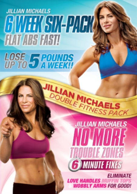 Jillian Michaels Six Week Six pack No More Trouble Zones DVD