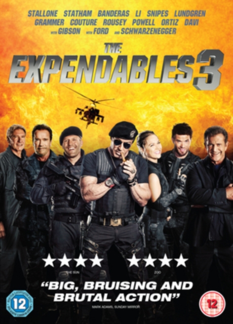 The Expendables 3, DVD DVD