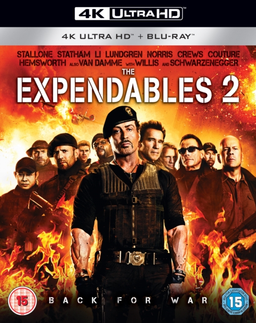 The Expendables 2, Blu-ray BluRay