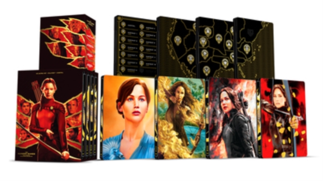 The Hunger Games: Complete 4-film Collection, Blu-ray BluRay