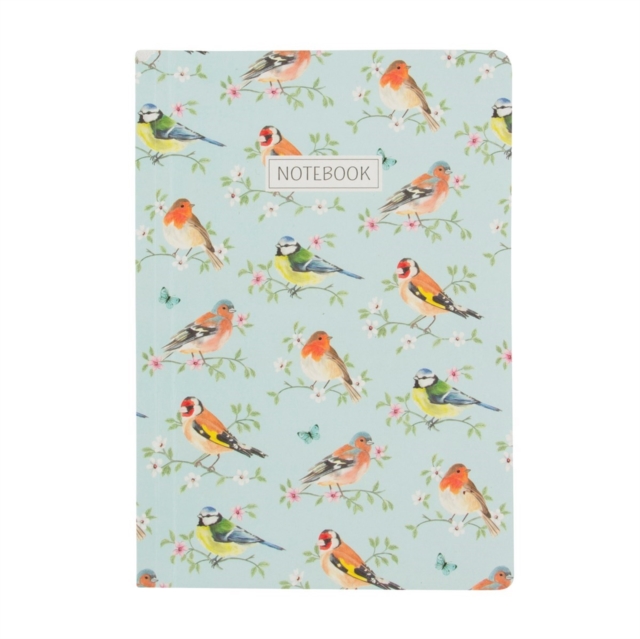 Sass & Belle Garden Birds A5 Notebook, Paperback Book