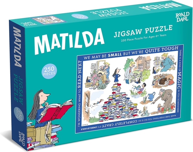 Roald Dahl Puzzles 250pc Matilda, General merchandize Book