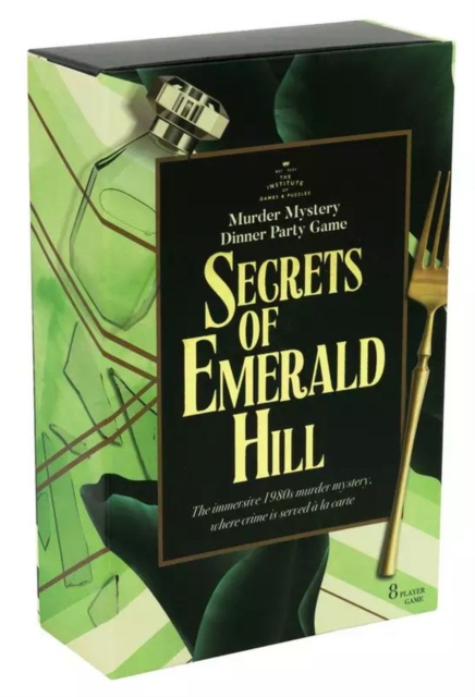 Secrets of Emerald Hill Murder Mystery Game, by Professor Puzzle