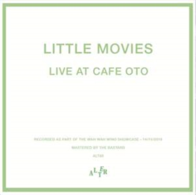 Live at Café Oto (Limited Edition), CD / Album Cd