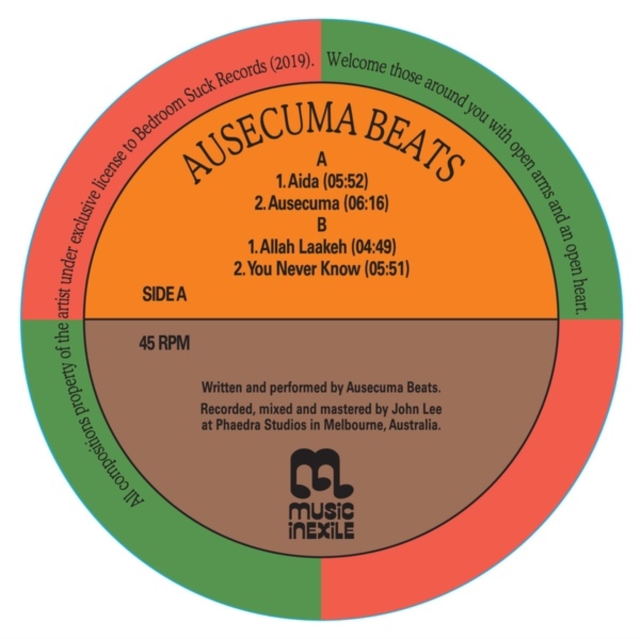 Ausecuma Beats, Vinyl / 12" Single Vinyl