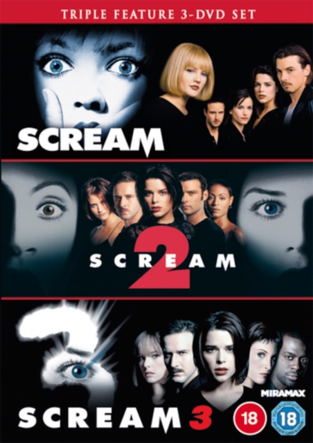 Scream Trilogy, DVD DVD
