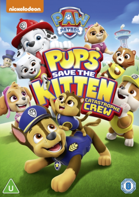Paw Patrol: Pups Save the Kitten Catastrophe Crew, DVD DVD