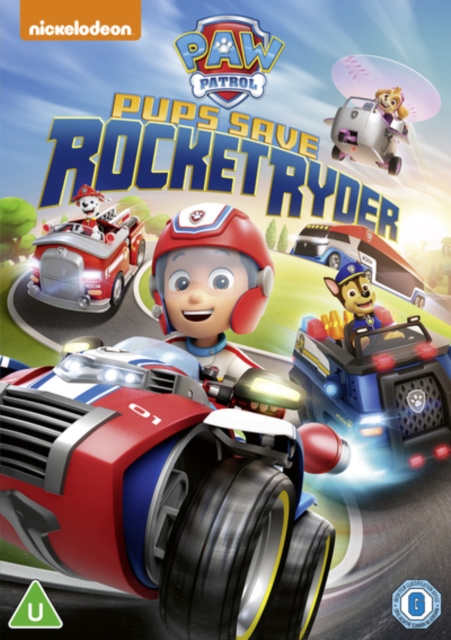 Paw Patrol: Pups Save Rocket Ryder, DVD DVD