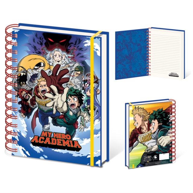 My Hero Academia (Reach For It) A5 Wiro Notebook, Paperback Book